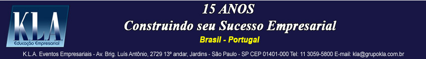 K.L.A. Eventos Empresariais - Av. Brigadeiro Luis Antonio, 2729 13&deg; andar - jardins - S�o Paulo